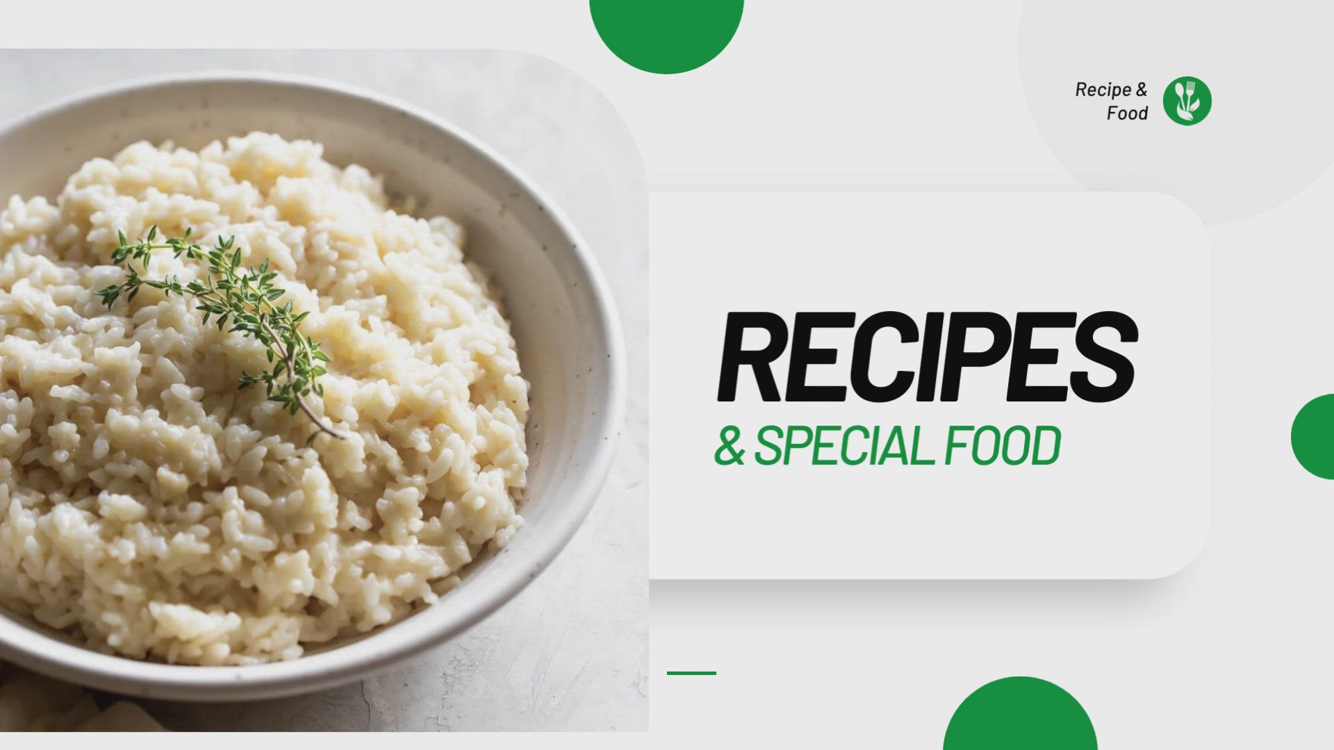 'Video thumbnail for Risotto Recipes'