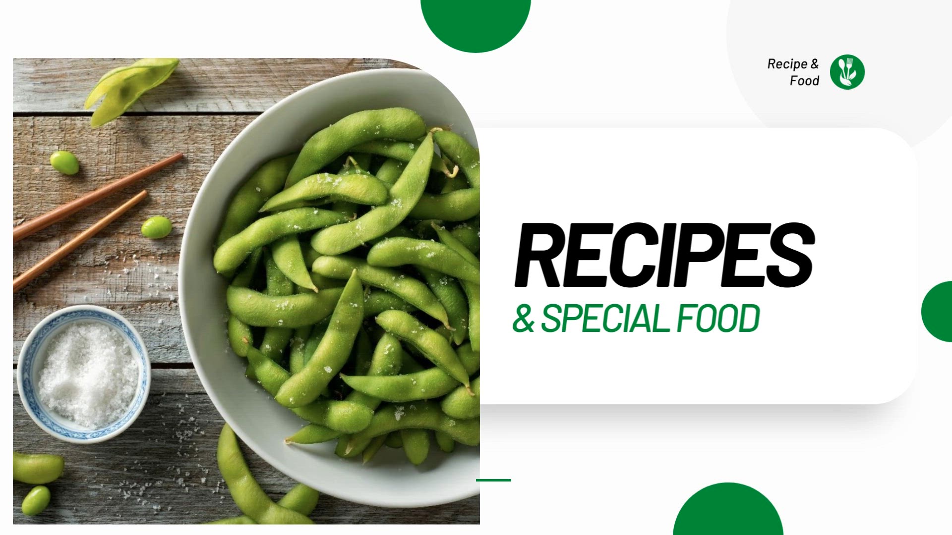 'Video thumbnail for Healthy Edamame with sea salt Recipe'