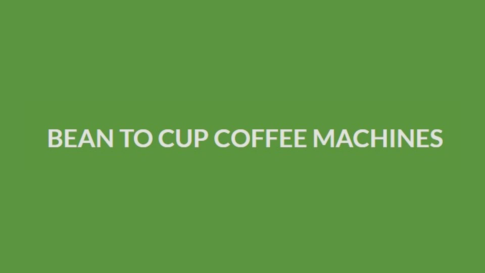 Video thumbnail for 30 second Bean To Cup Coffee Machines intro video