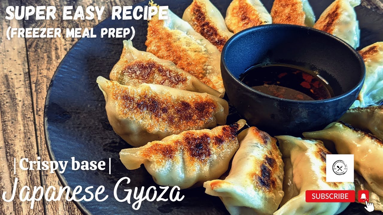 'Video thumbnail for (Super Easy) How to make Japanese Gyoza - a MUST-TRY Recipe! @Mrs5cookbook'