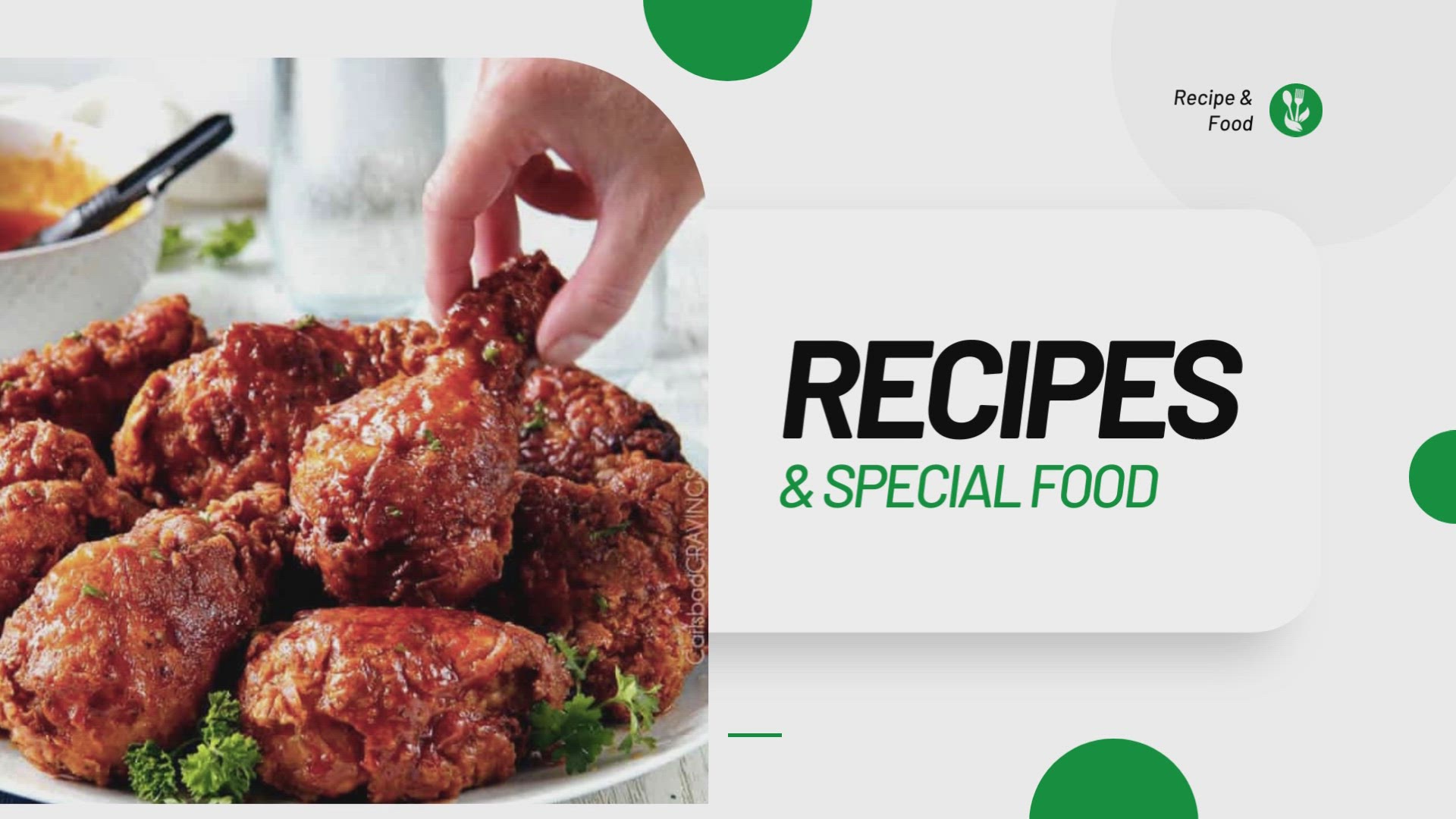 'Video thumbnail for Fried chicken Recipes'