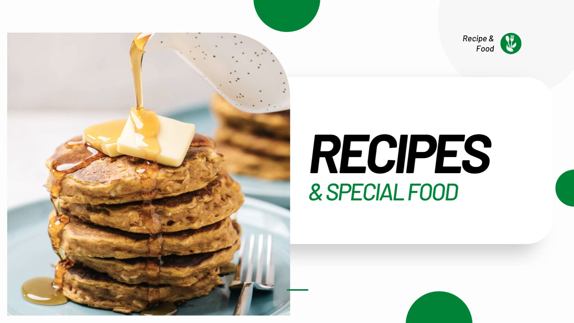 'Video thumbnail for Healthy Easy Pumpkin and Oat Pancakes Recipes'
