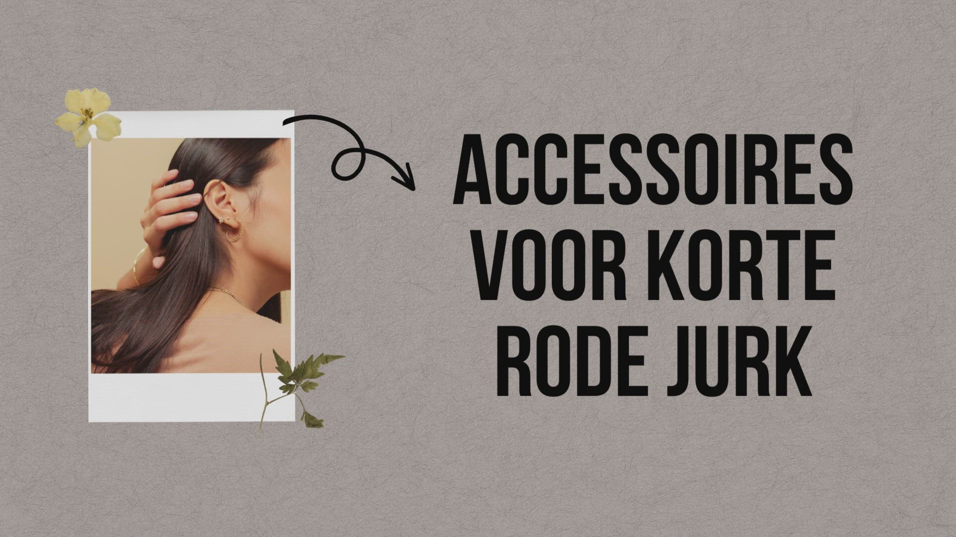 Video thumbnail for Accessoires voor korte rode jurk