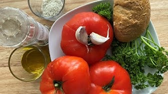 Video thumbnail for Roasted Tomatoes A la provençale / Tomates a la provencale
