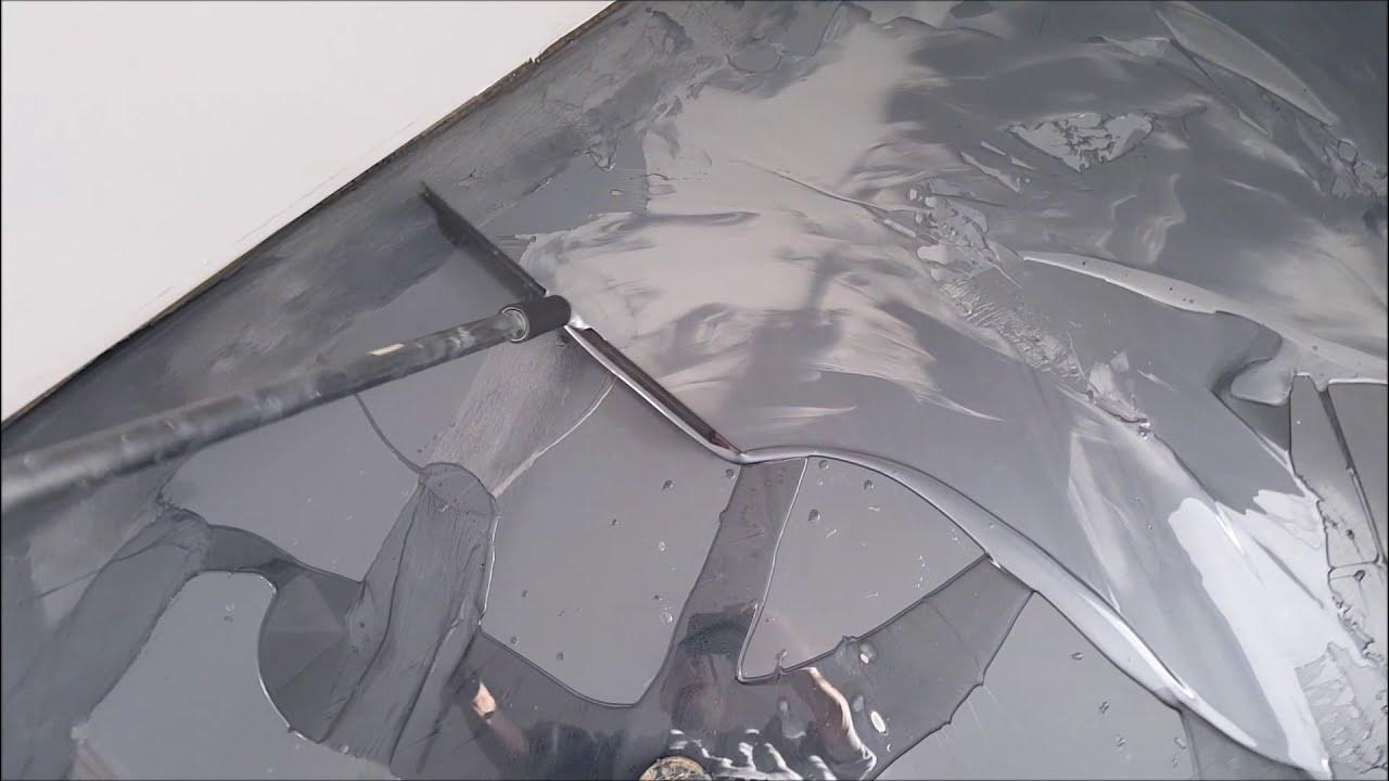 'Video thumbnail for Unbelievable Metallic Epoxy Floor For A Basement (Crazy Awesome!)'