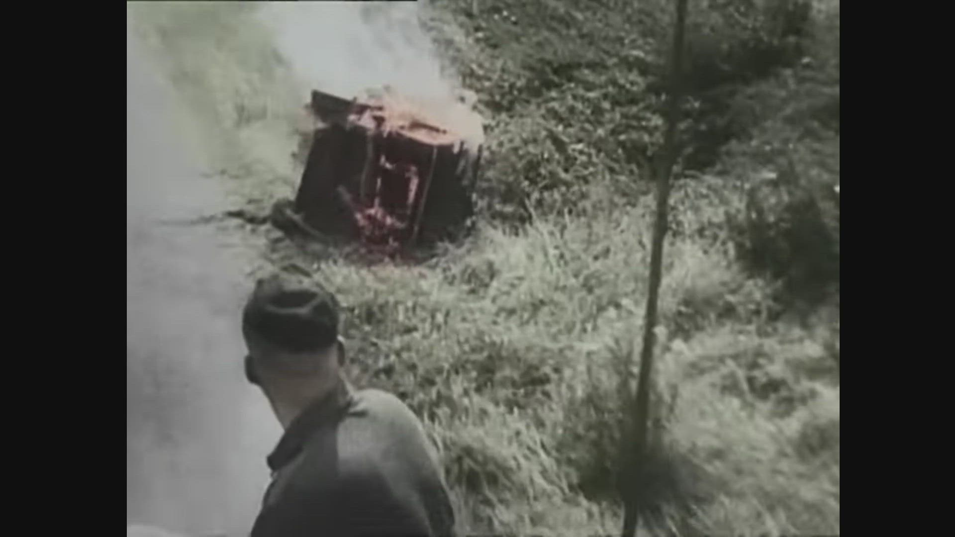 'Video thumbnail for German troops advancing 1940'