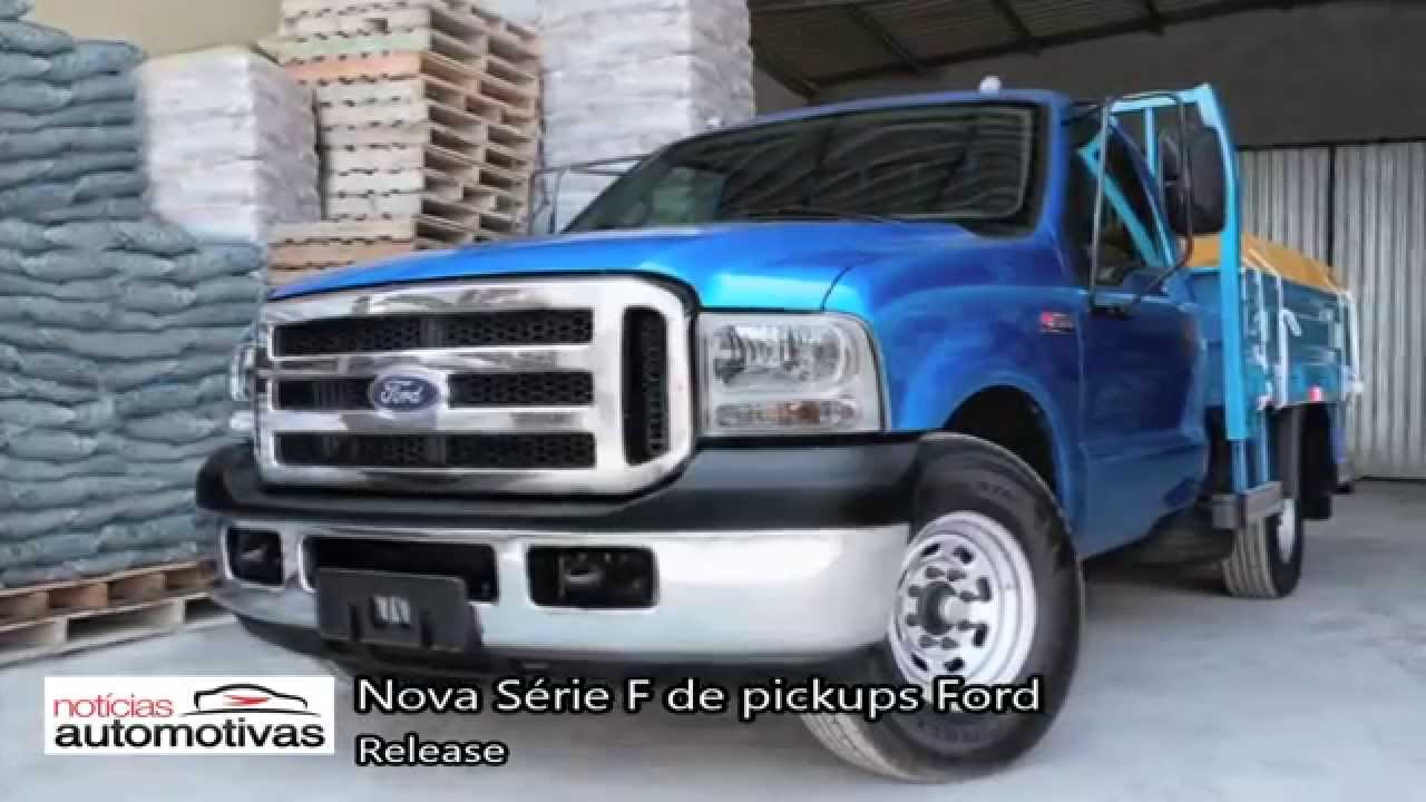 'Video thumbnail for Nova Série F 2015 de pickups Ford (F350 e F4000)'