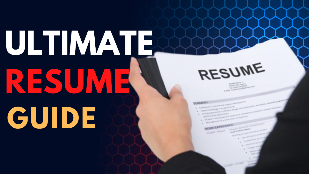 Video thumbnail for The Ultimate Resume Guide and Landing the Job of Your Dreams
