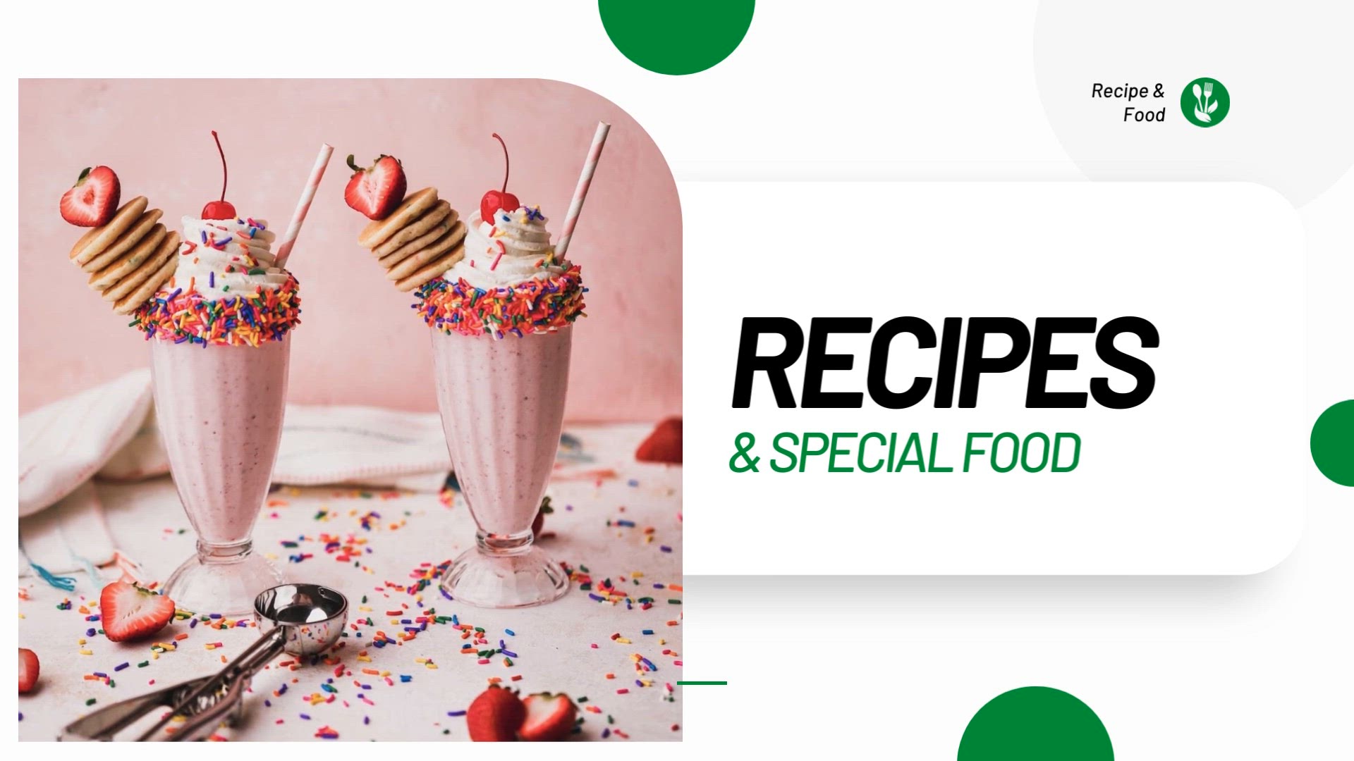 'Video thumbnail for Milkshake Recipe'
