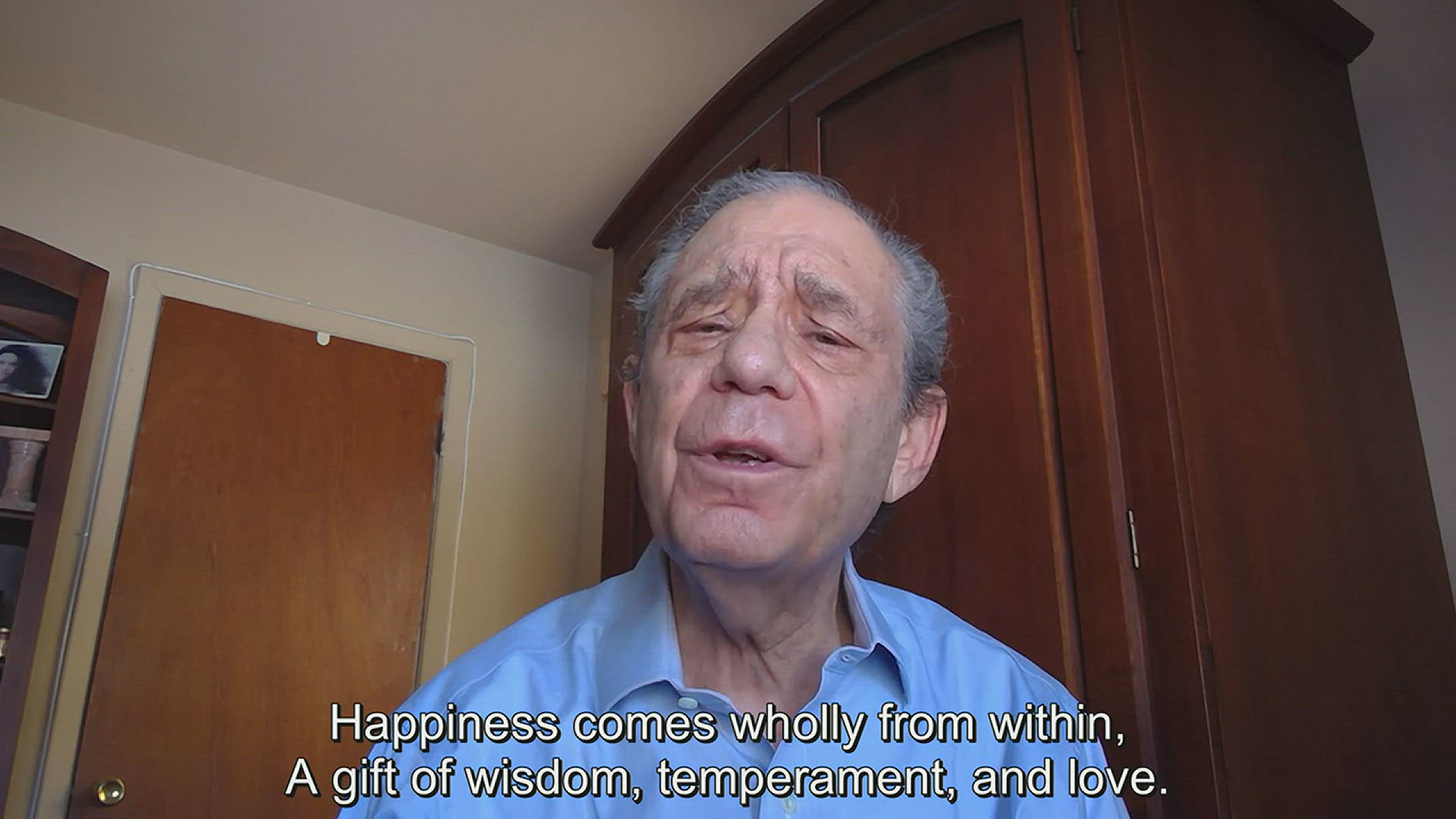 Video thumbnail for Happiness Comes Wholly from Within