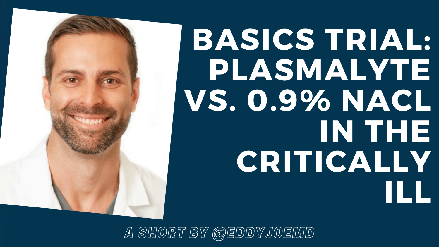 Three myths about Plasmalyte, Normosol, and LR