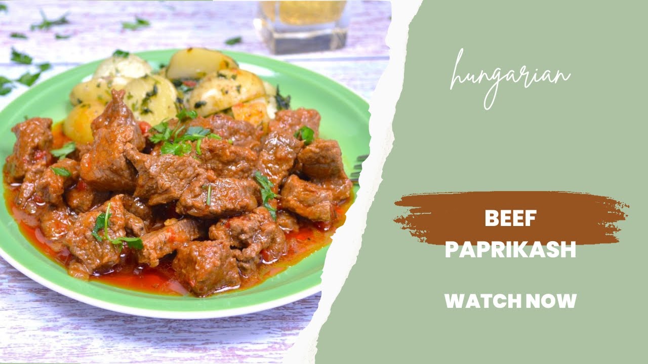 Video thumbnail for Hungarian Beef Paprikash: The Easiest & Best Recipe EVER!