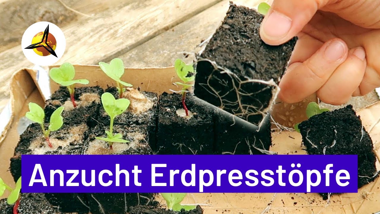 'Video thumbnail for Erdpresstöpfe: Anzuchttöpfe selber machen'