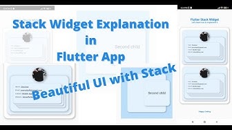 'Video thumbnail for Flutter Tutorial: Stack Widget Explained In Flutter With Example'