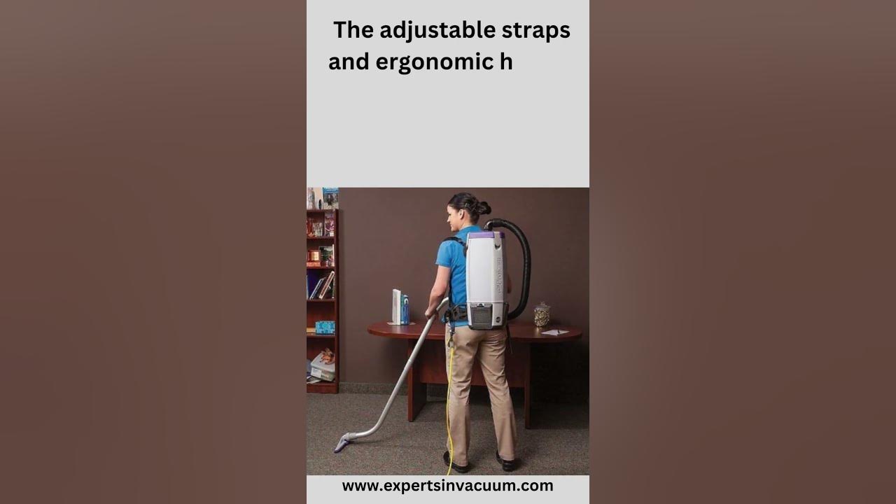 'Video thumbnail for Best Backpack Vacuum Cleaner for Home #short'