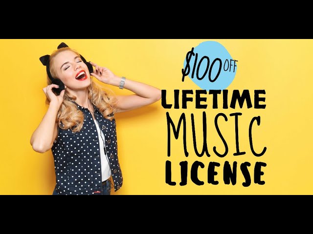 Video thumbnail for $100 off LIFETIME Music Licensing #SHORTS