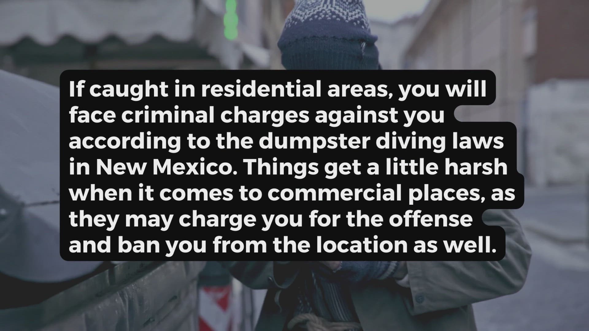 Video thumbnail for Dumpster Diving in New Mexico