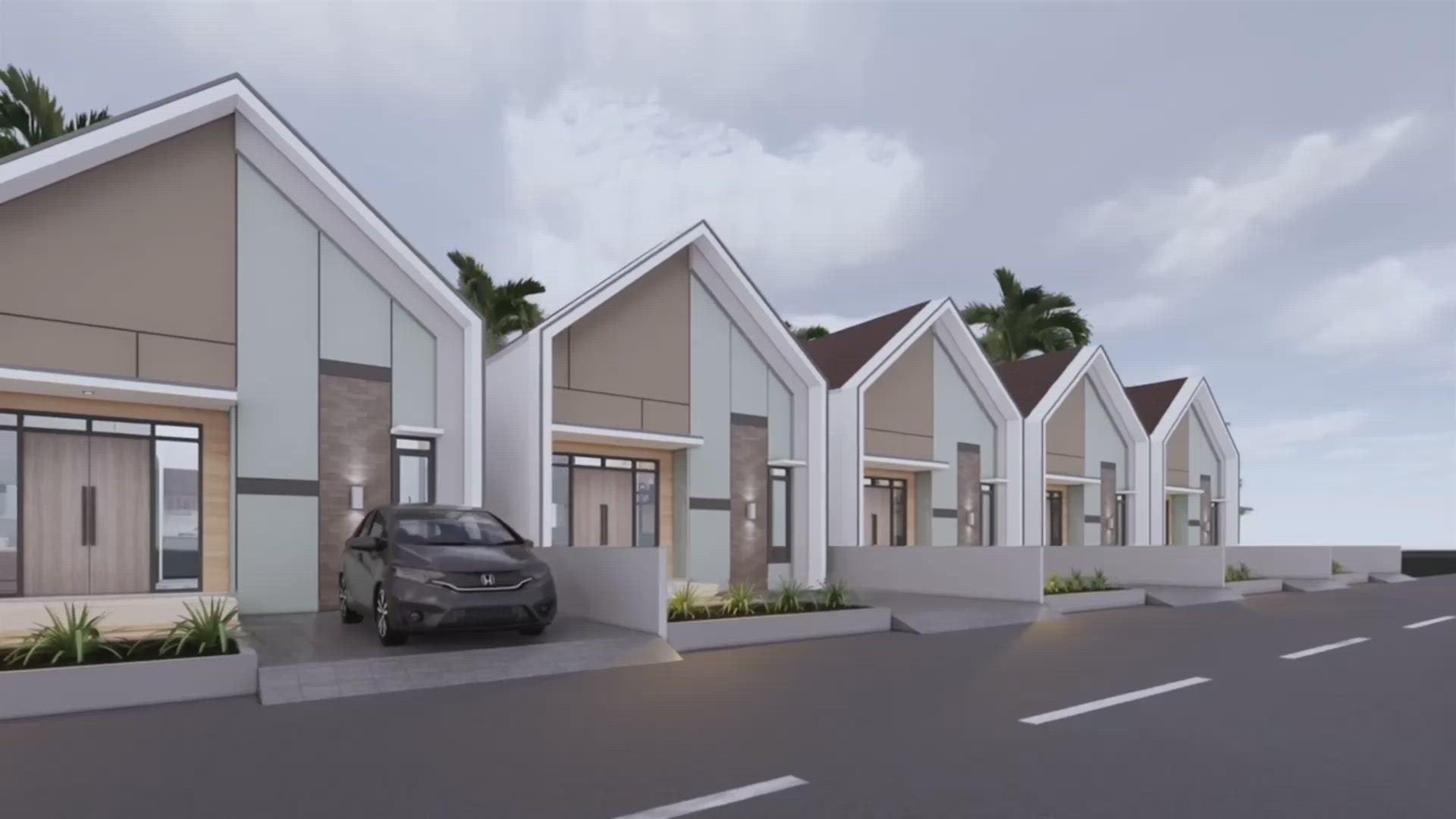 'Video thumbnail for single storey modern house design with floor plan | beautiful one story houses'