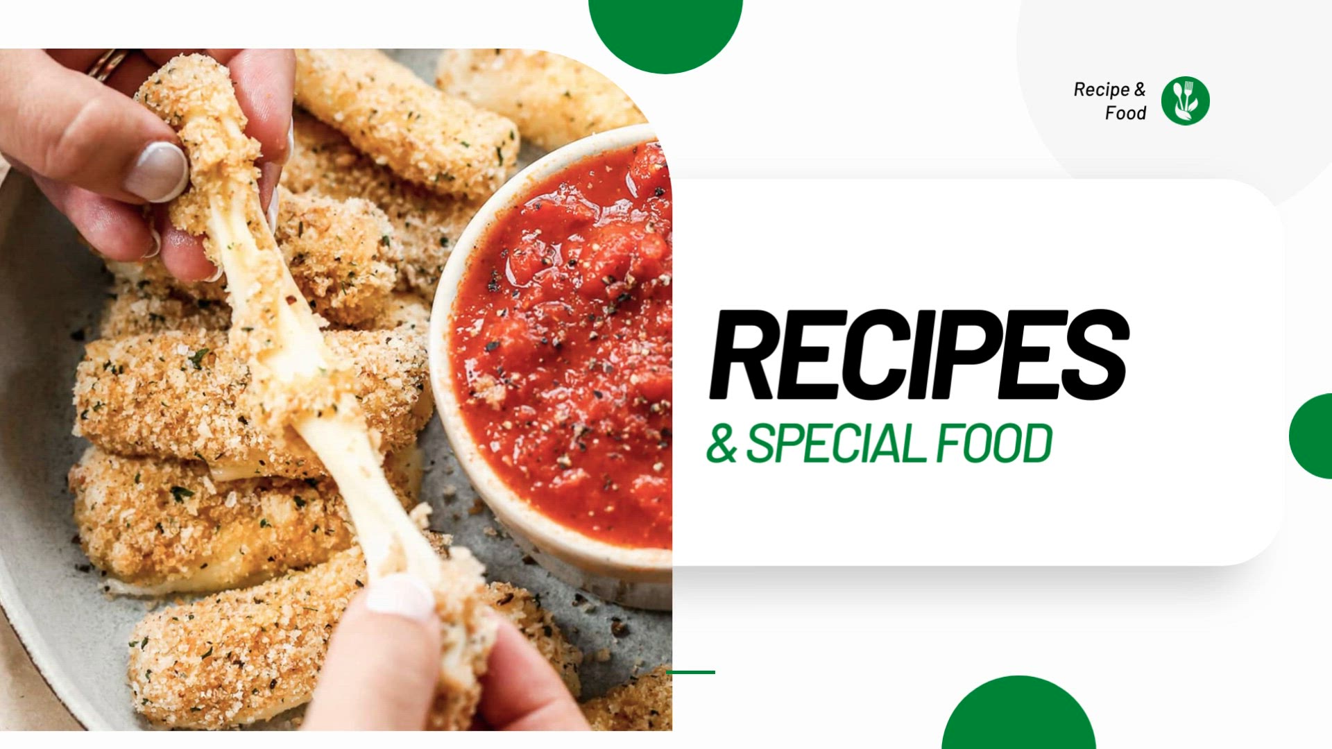 'Video thumbnail for Healthy Mozzarella Sticks Recipes'