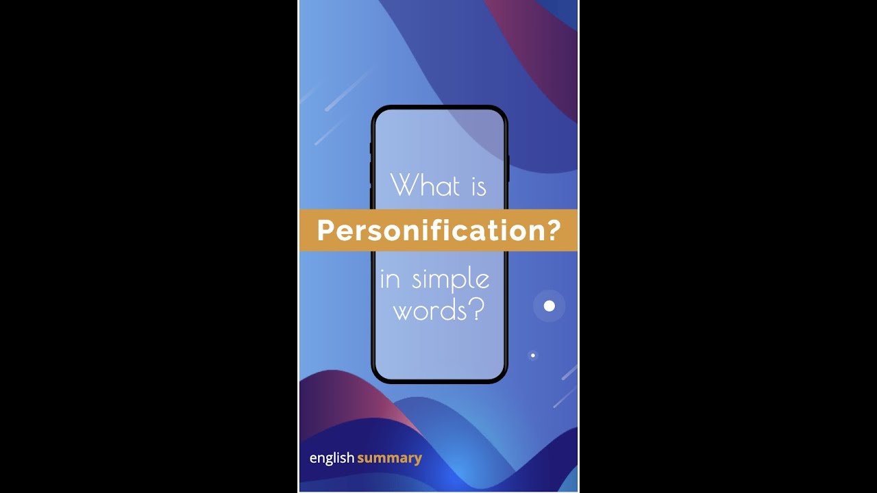 personification definition and examples