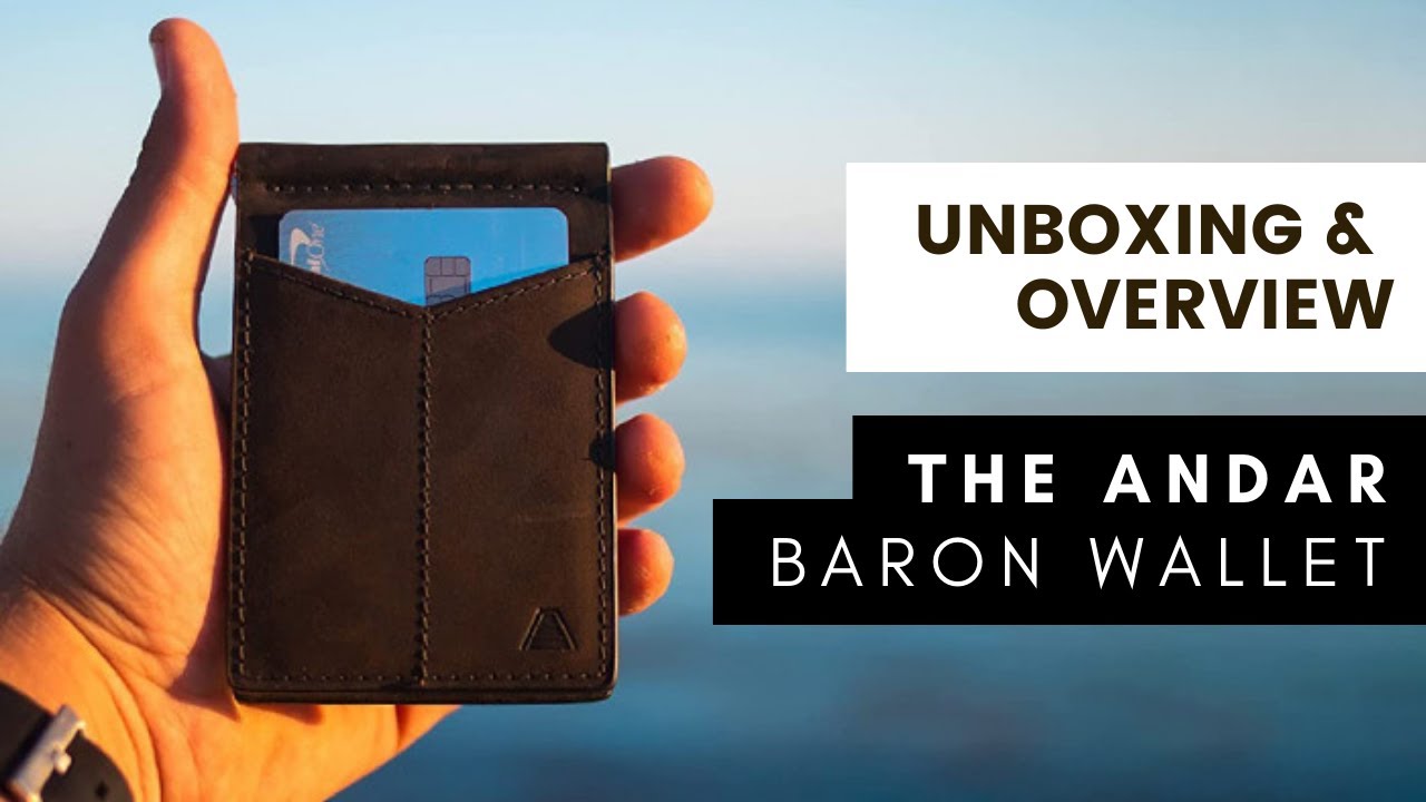 Video thumbnail for Andar Baron Wallet [Unboxing & Overview]