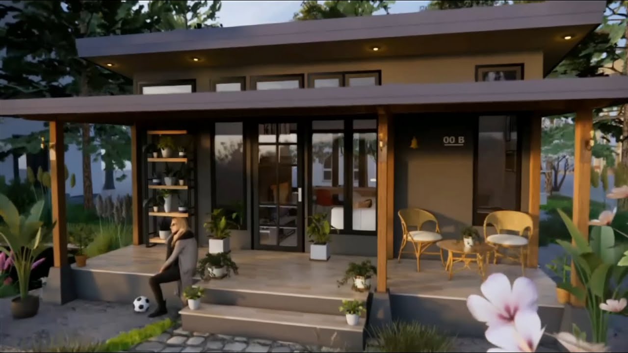 'Video thumbnail for Village House Low Budget Village Single Floor Home Front Design'
