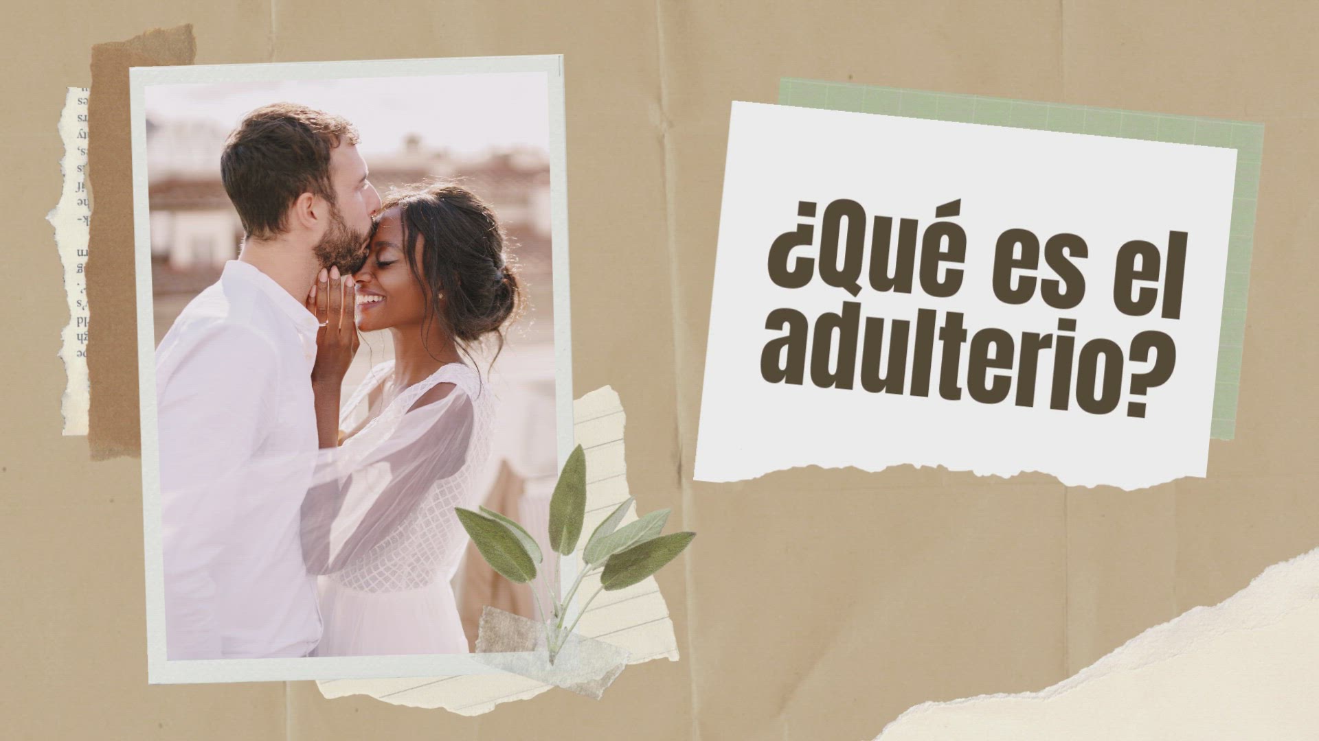 Video thumbnail for Qué es el adulterio
