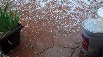 'Video thumbnail for Hail Storm on 26 June 2020 in Colorado Springs, Colorado'