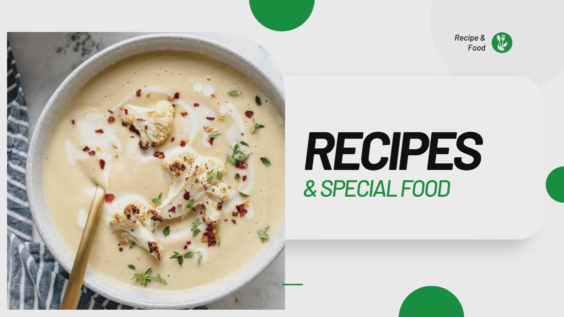 'Video thumbnail for Easy Cauliflower Soup Recipes'