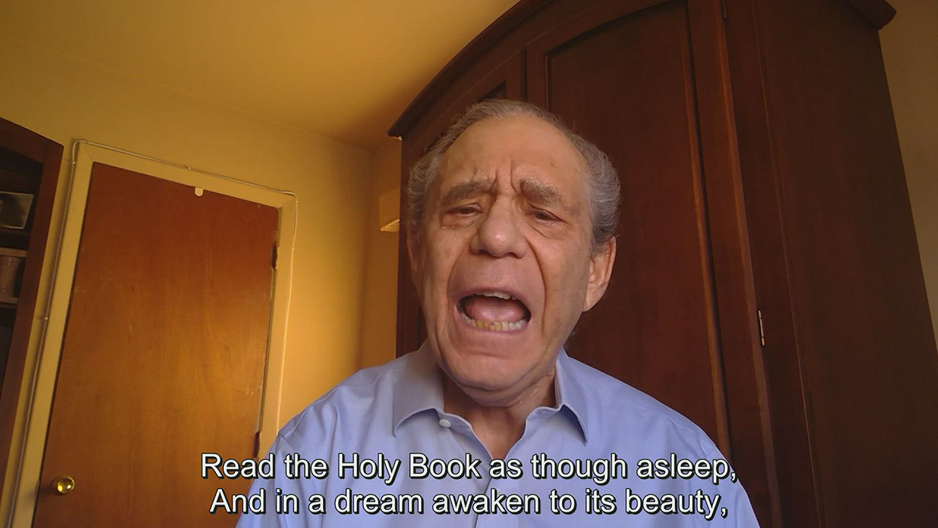 Video thumbnail for Read the Holy Book as Though Asleep