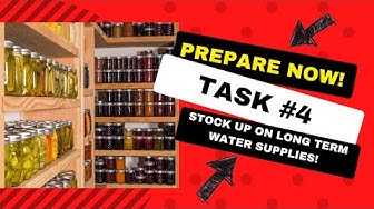 'Video thumbnail for Begin Stocking Up On Long Term Water Supplies Day 2386 Experimental Homesteader'