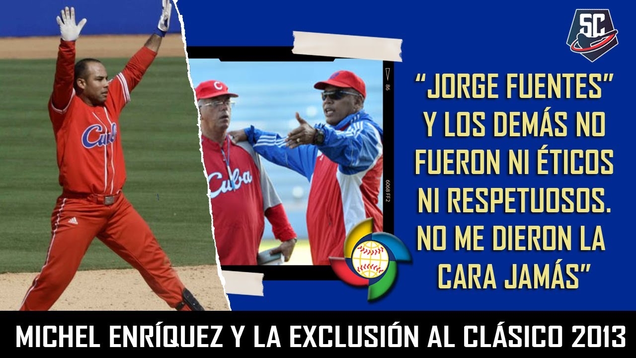 Video thumbnail for Michel Enríquez CRITICÓ DURO a Jorge Fuentes, Víctor Mesa y la Comisión por la forma que lo trataron