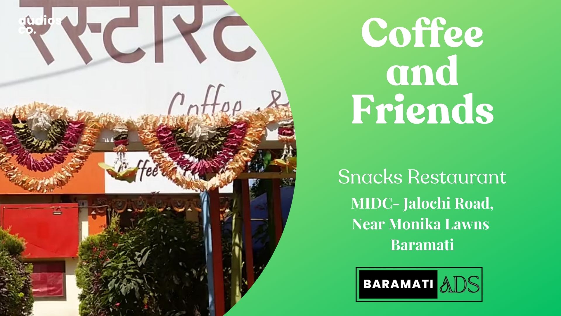 Video thumbnail for Coffee and Friends Restaurant, Baramati