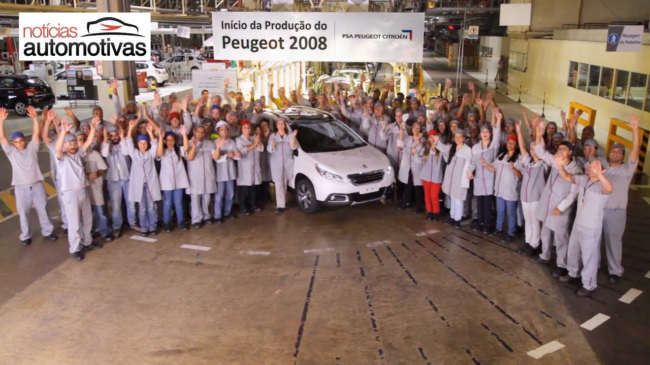 'Video thumbnail for Peugeot 2008 agora é fabricado no Brasil - NoticiasAutomotivas.com.br'