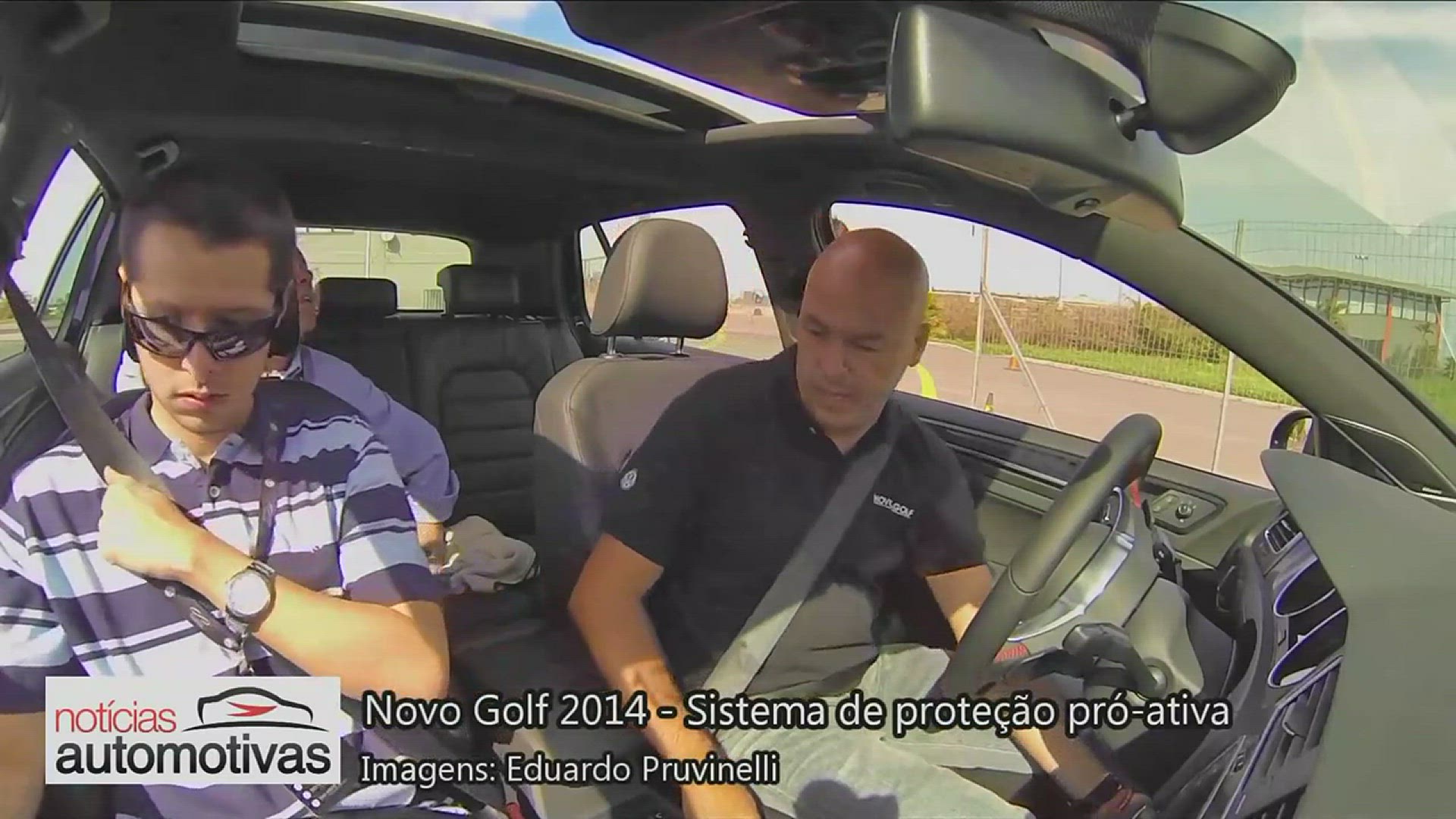 'Video thumbnail for Novo Golf 2014: test-drive e demonstração dos sistemas eletrônicos'