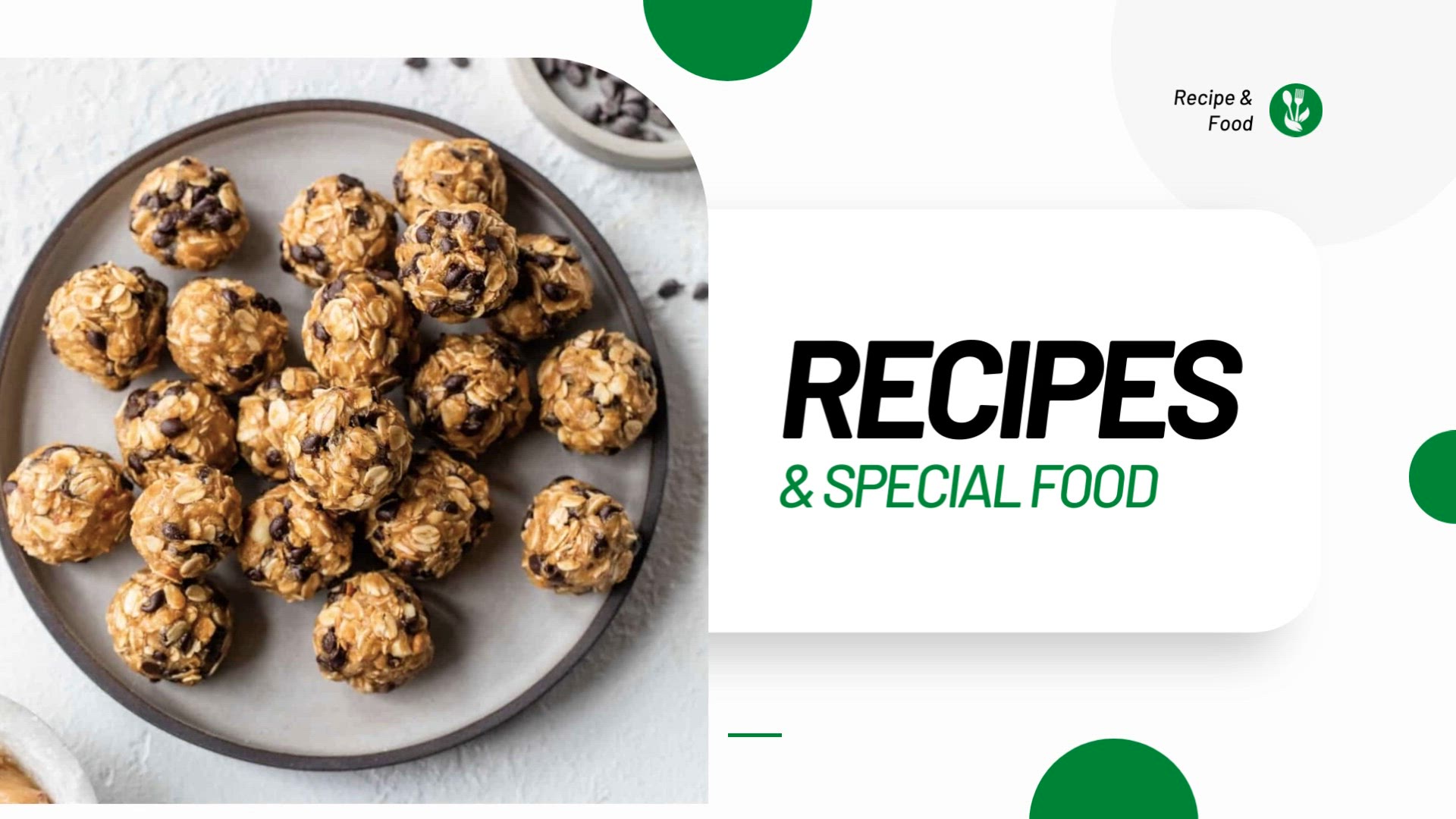 'Video thumbnail for Healthy Oatmeal Energy Bites Recipes'