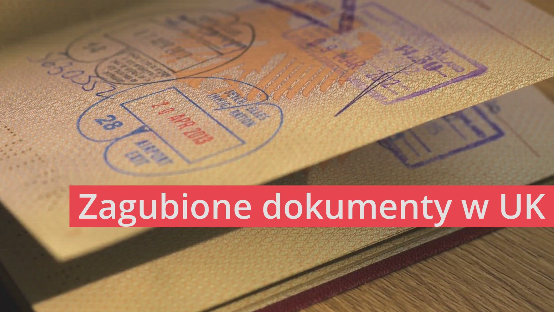 Video thumbnail for Zagubione dokumenty w UK - co robić