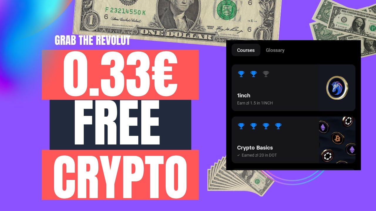 'Video thumbnail for Free 1INCH CryptoCurrency With A 1 Minute Quizz!'