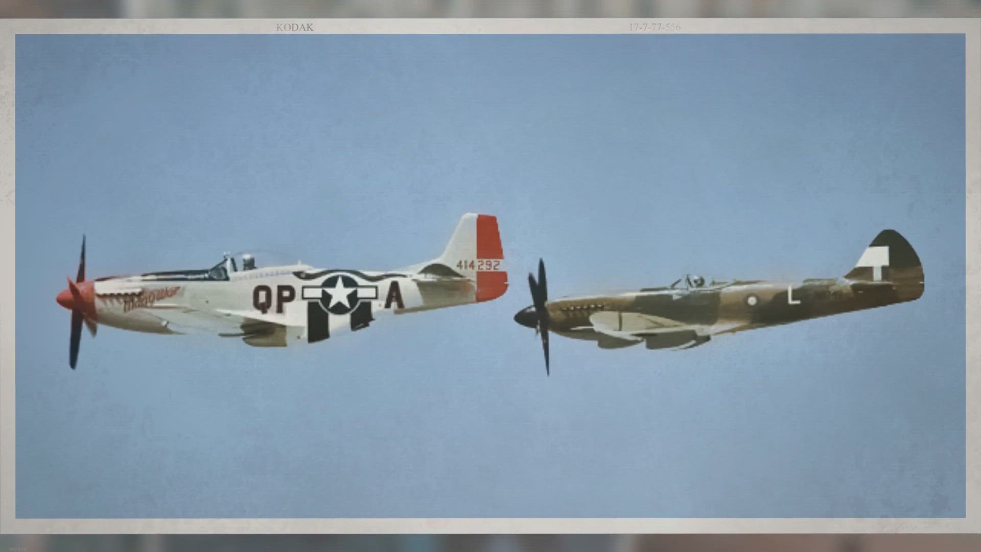 'Video thumbnail for Comparing Late-War Spitfire and Mustang Fighters'