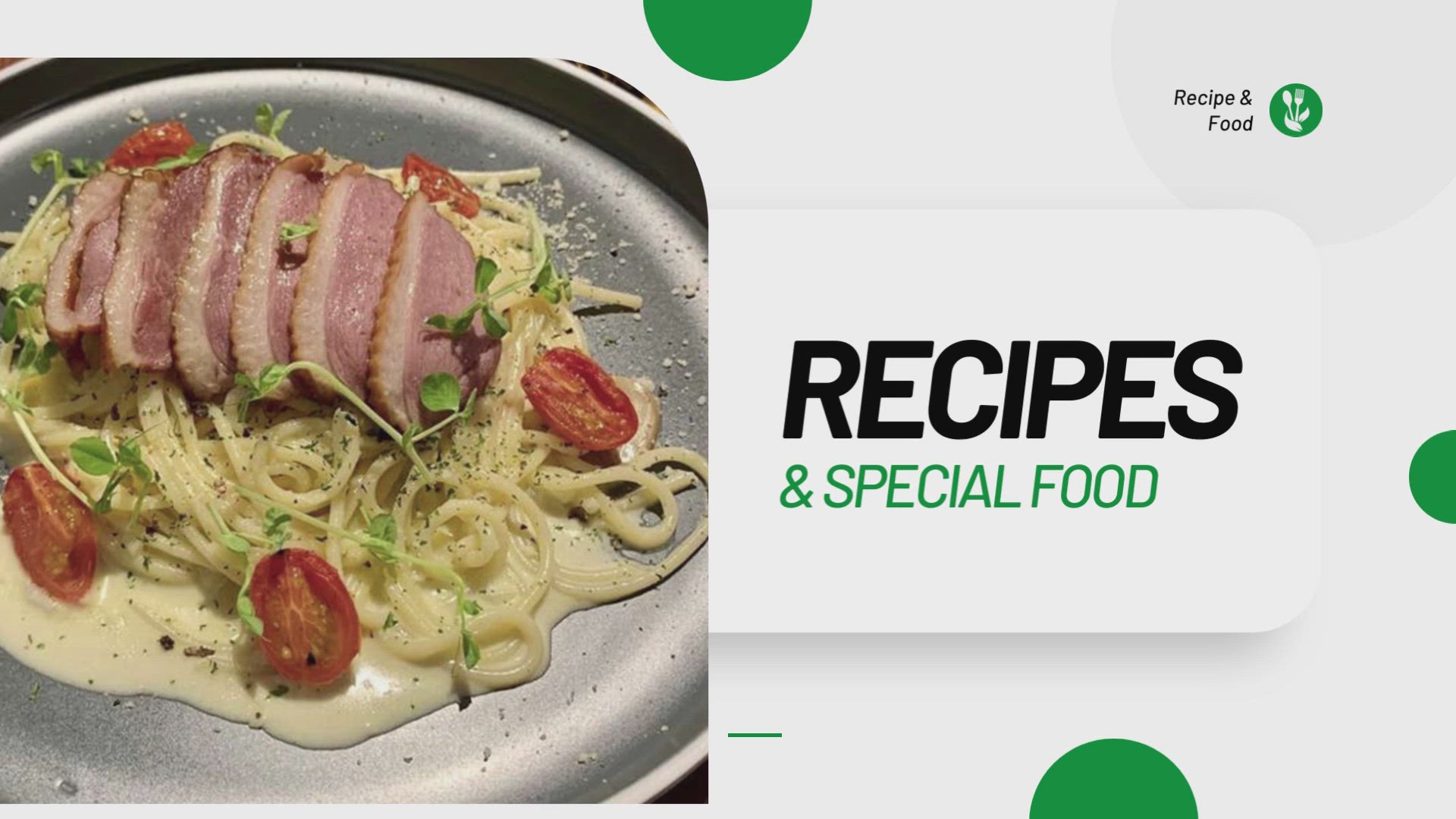 'Video thumbnail for Simple Pasta Carbonara Recipes'