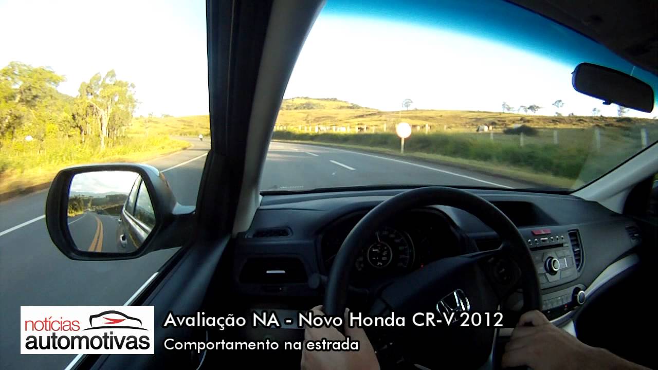 'Video thumbnail for Novo Honda CR-V 2012 - Estrada - NoticiasAutomotivas.com.br'