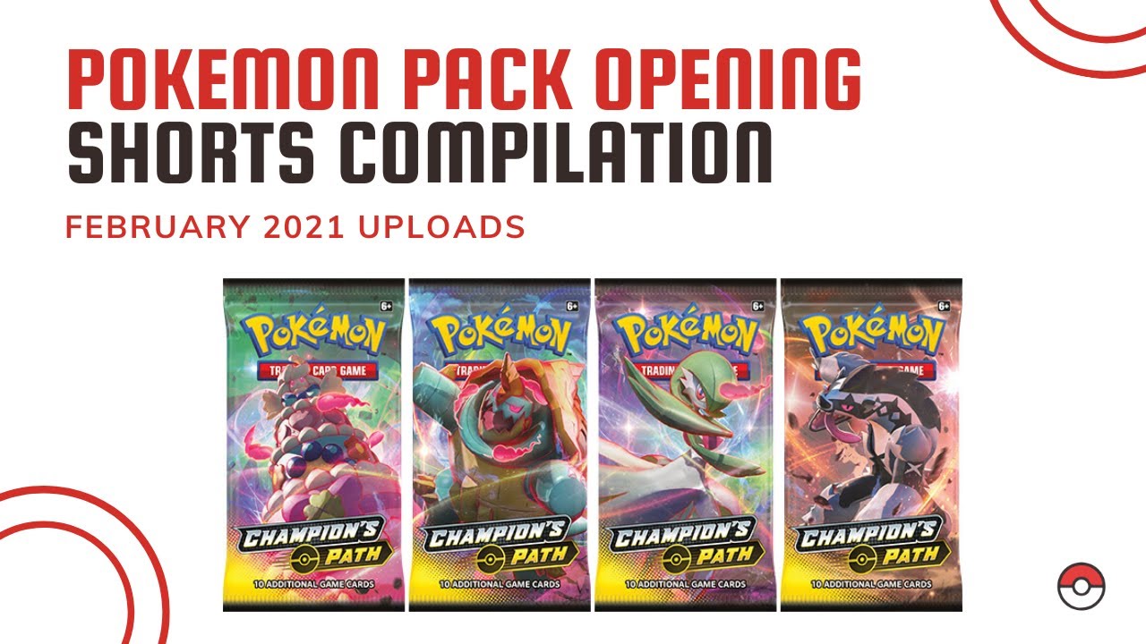 Video thumbnail for Pokemon Pack Opening Short Video Compilation | FEB 2021 Uploads