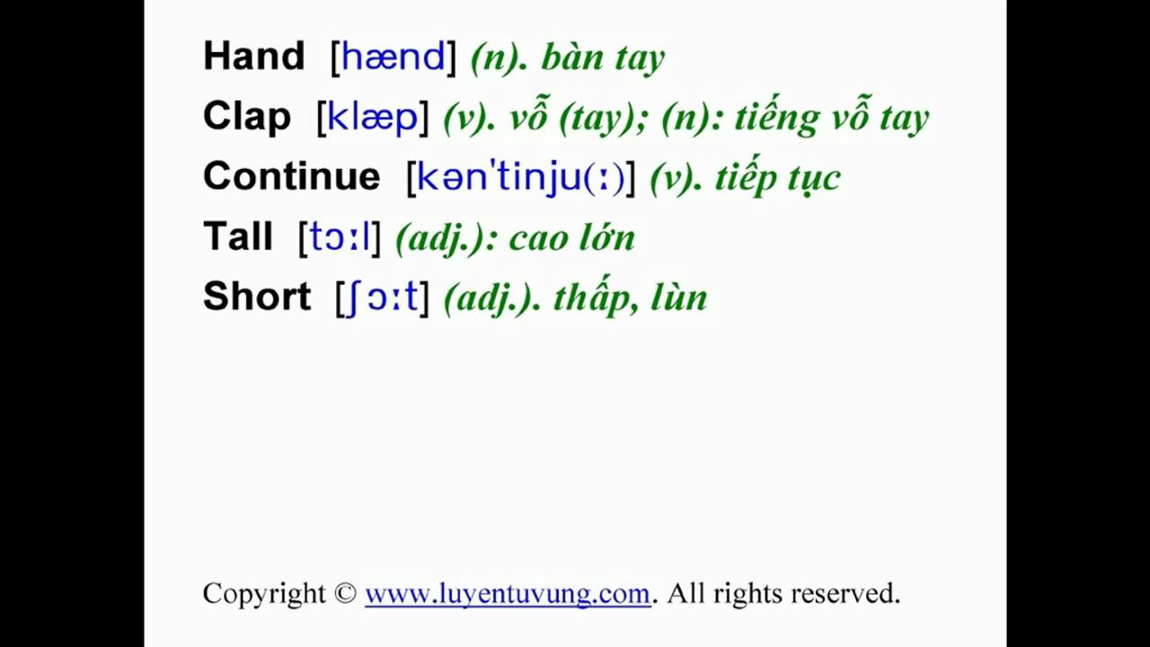 'Video thumbnail for Learn English Vocabulary - Grade 6 - Unit 09 - Lesson 01'