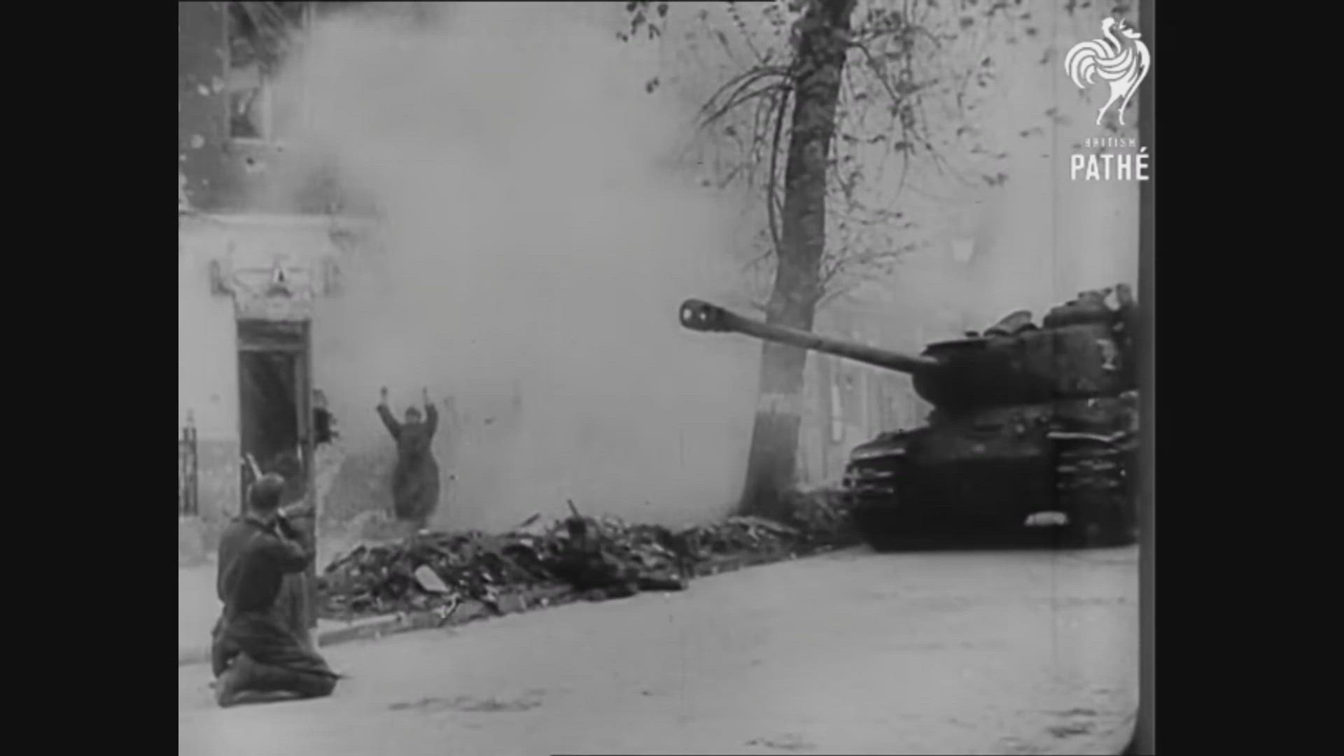 'Video thumbnail for Germans Surrender 1945'