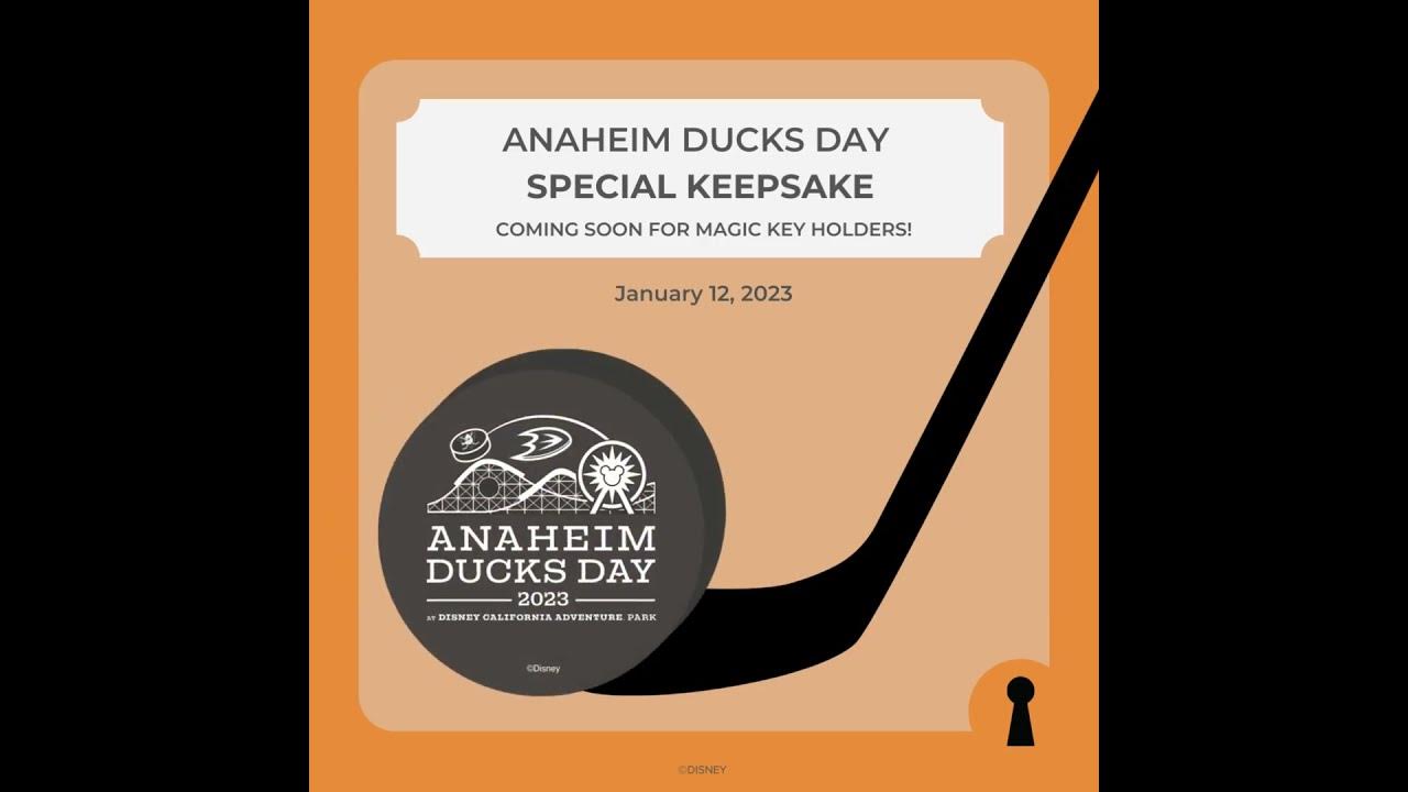 PHOTOS, VIDEO: Anaheim Ducks Day Returns for 2023 at Disney California  Adventure - Disneyland News Today