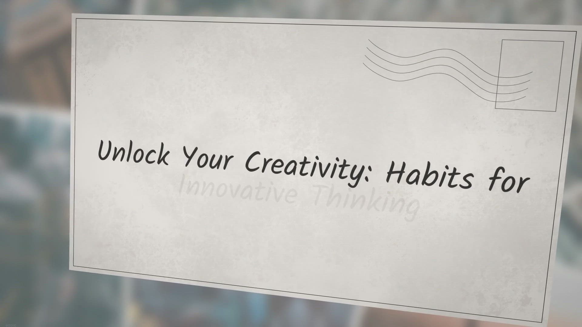 'Video thumbnail for Unlock Your Creativity: Habits for Innovative Thinking'