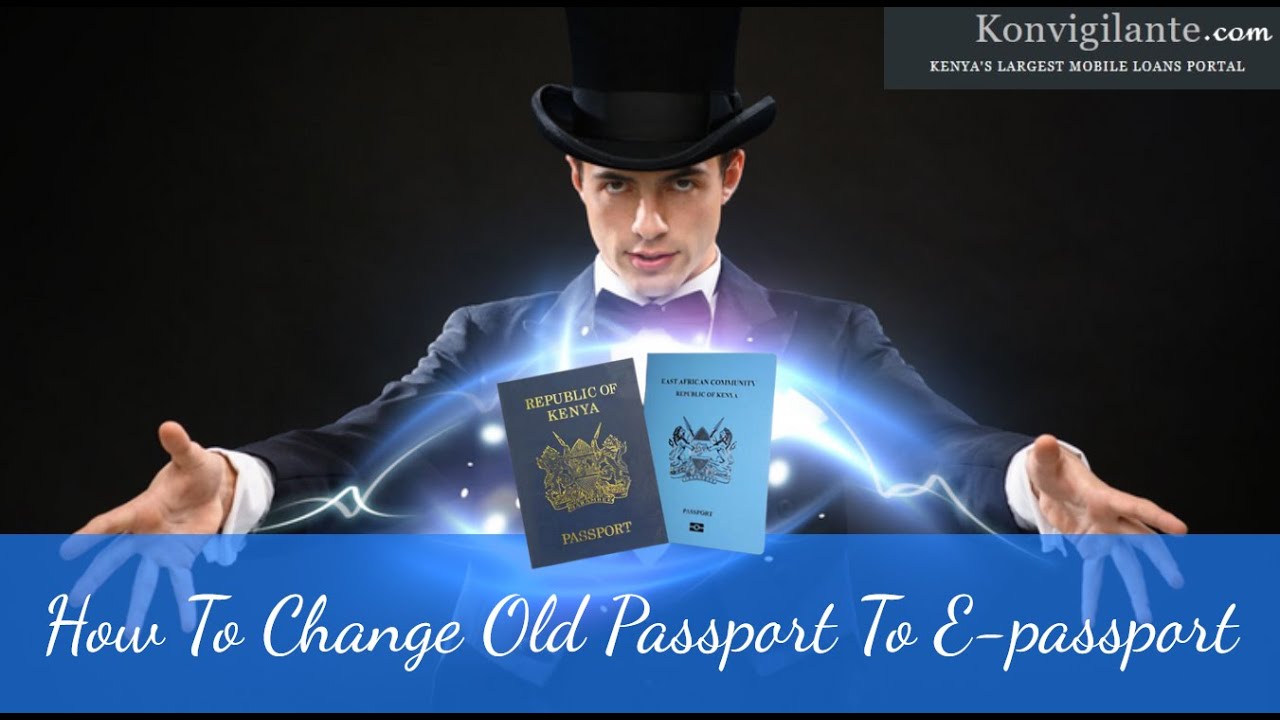 Video thumbnail for How To Change Old Passport To E passport