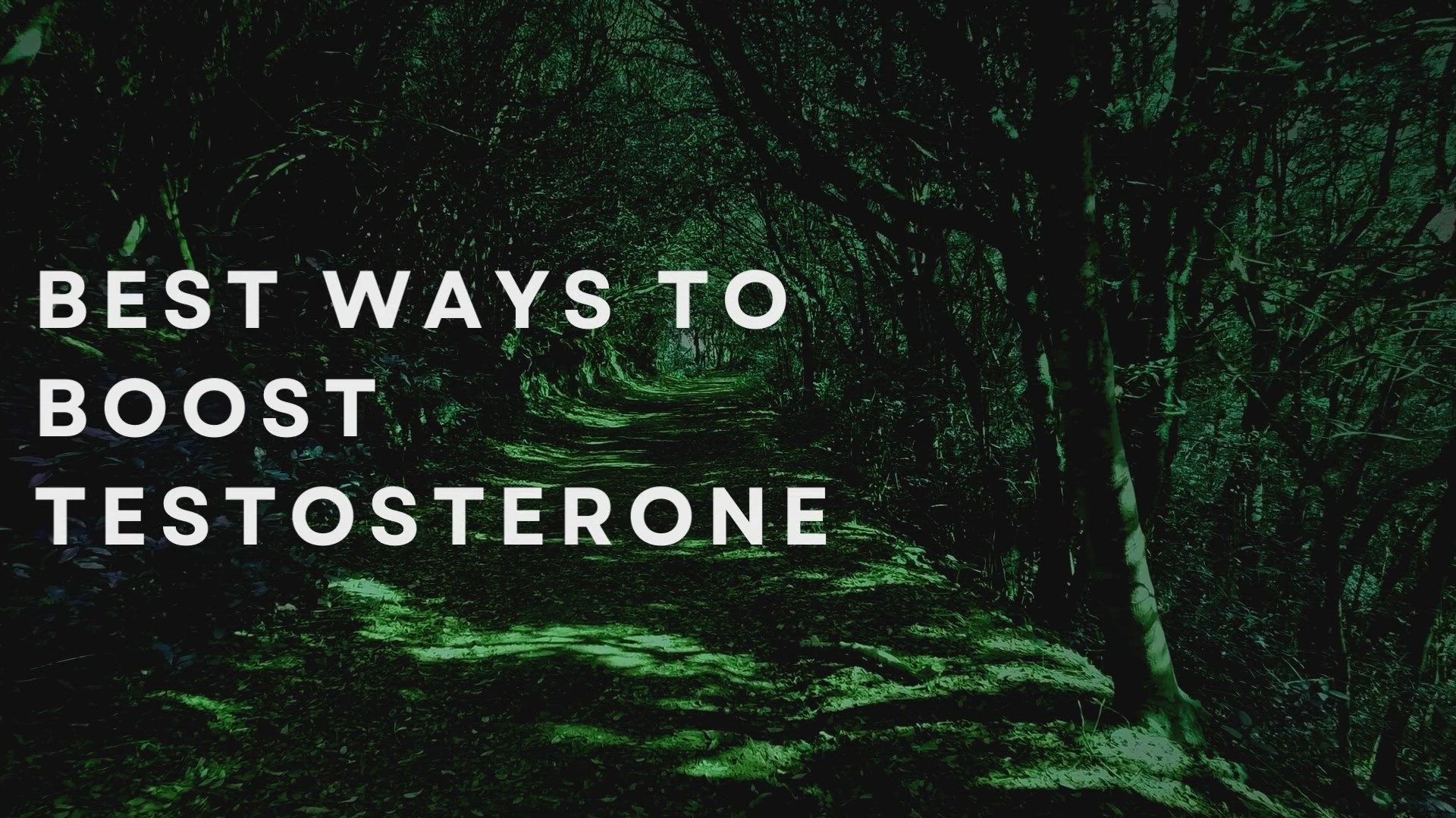 'Video thumbnail for Best Ways To Boost Testosterone'