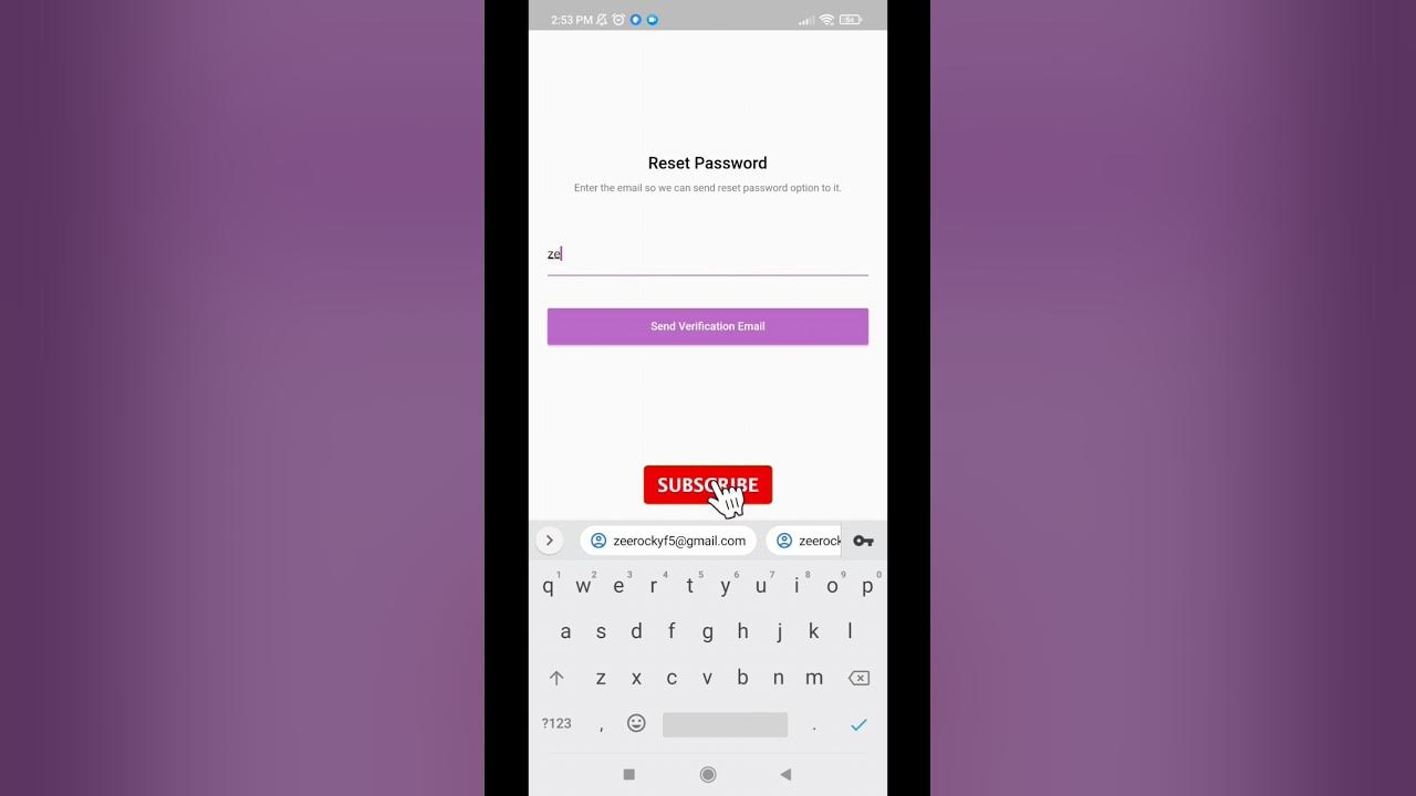 'Video thumbnail for Flutter Firebase Email Reset | Forgot Password | Flutter Firebase Email Auth #flutterfirebaseemail'