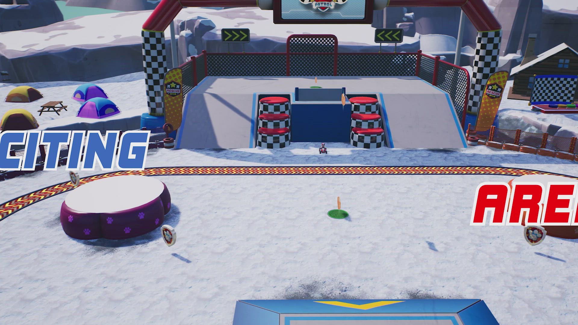 'Video thumbnail for PAW Patrol: Grand Prix - Pup Treat Arena DLC Launch Trailer'